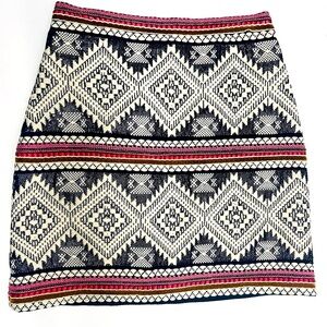 Anthropologie  AKEMI+ KIN Women Geometric Skirt. SIZE 6